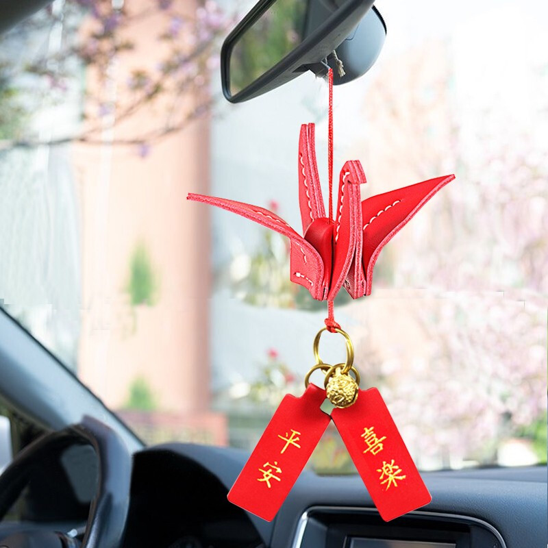 迪普尔 真皮材质 汽车挂件