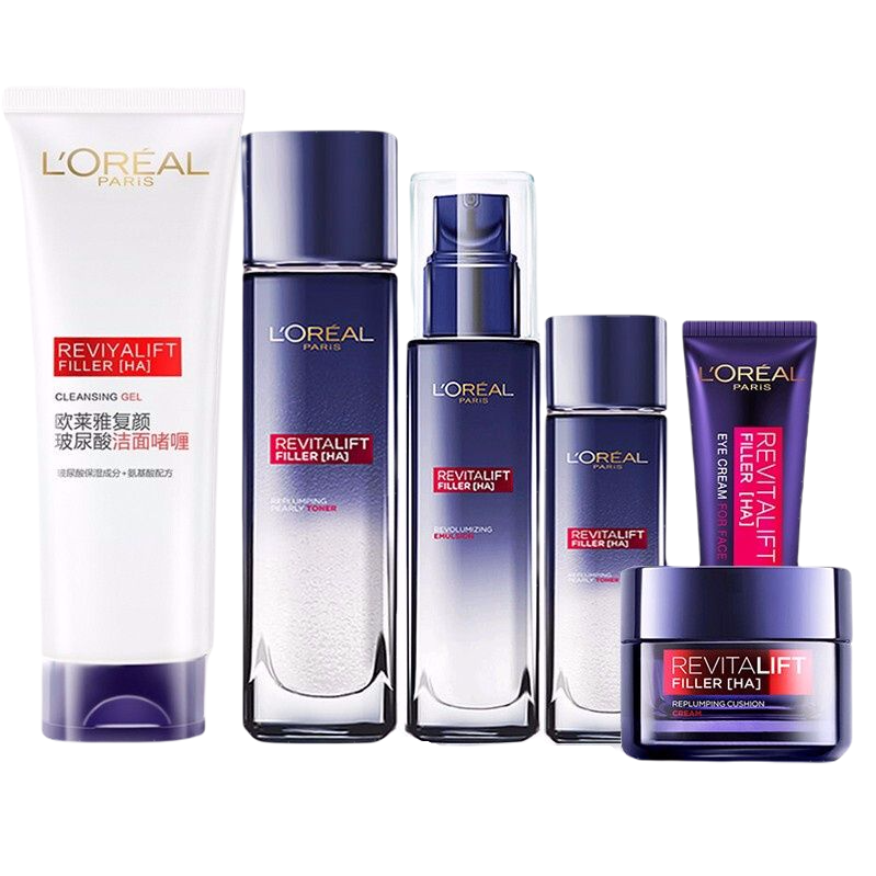 欧莱雅 细腻清爽护肤套装