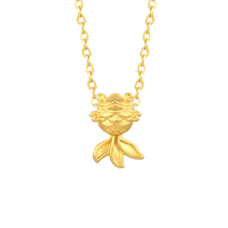 茵曼 锦鲤 项链