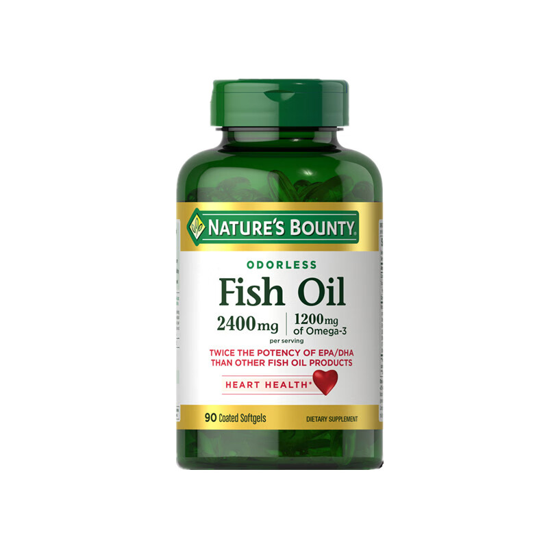 自然之宝 无腥味 鱼油胶囊