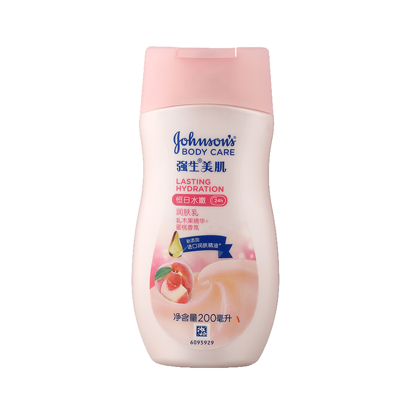 强生 水嫩润肤蜜桃香氛身体乳