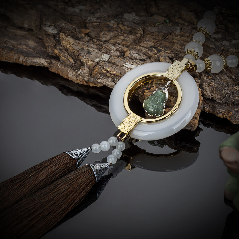 爱丽斯 平安佛汽车挂件