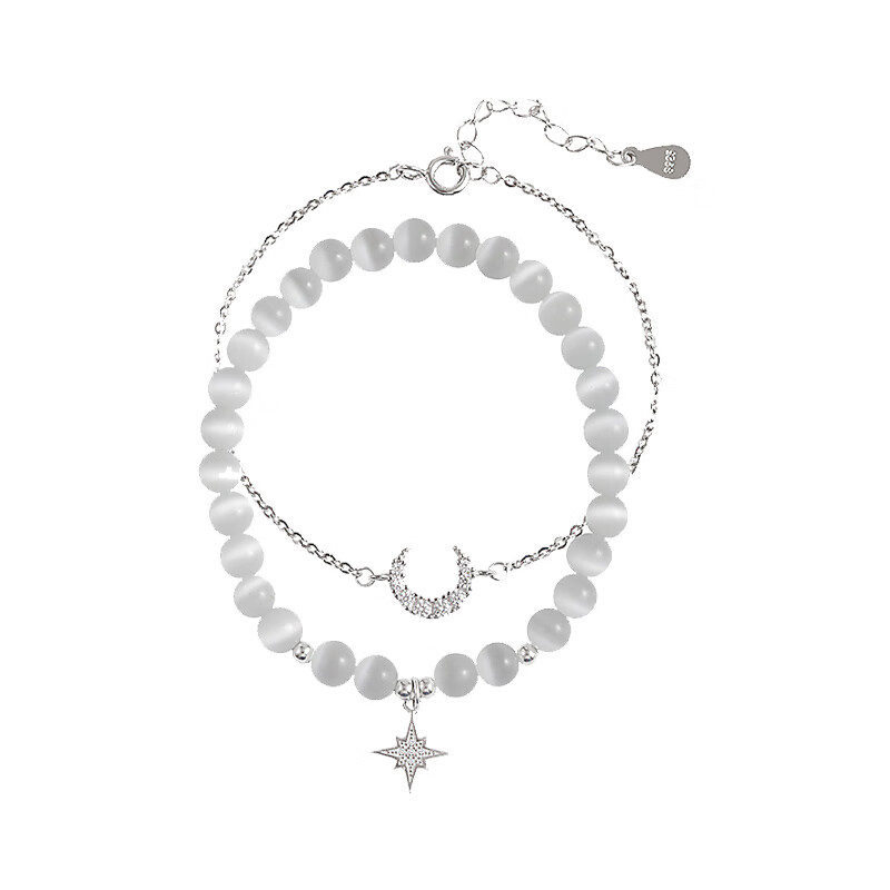 YYEU星月双层手链