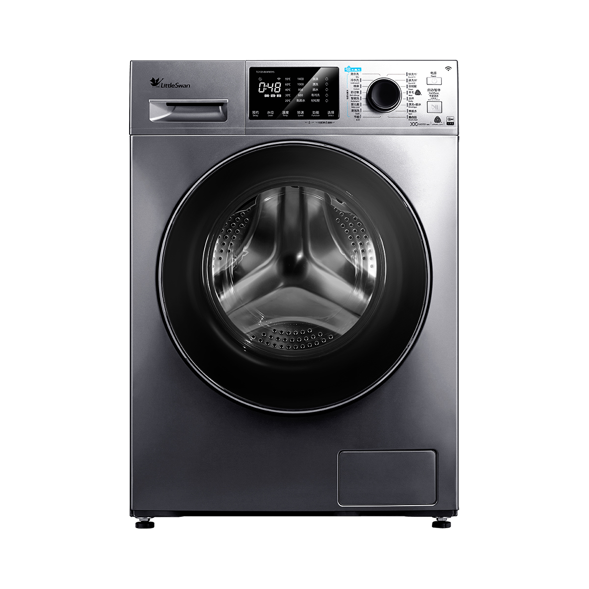 小天鹅水魔方冷水洗滚筒洗衣机