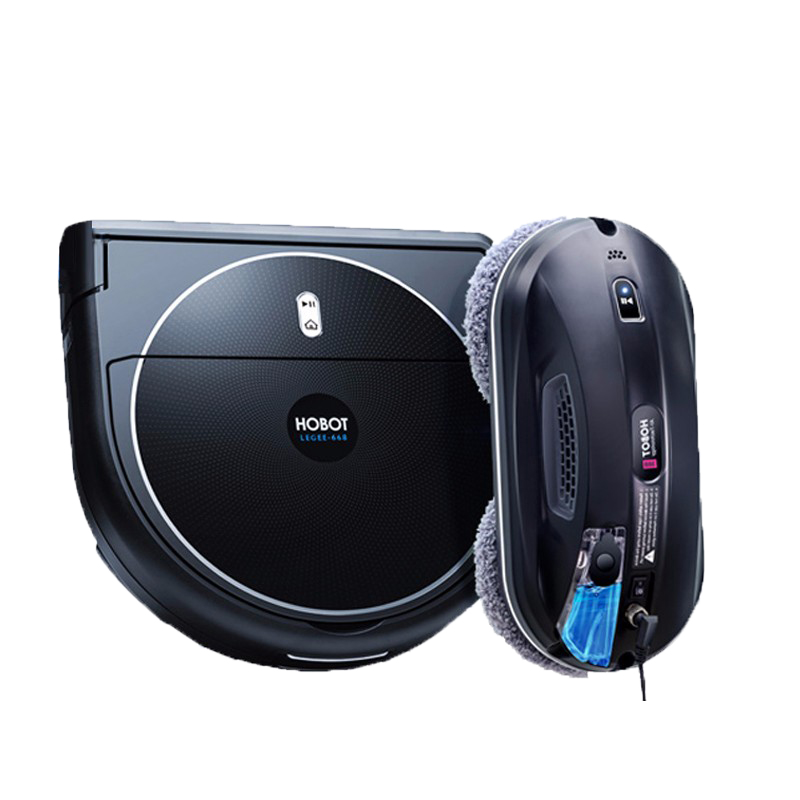 玻妞擦拖套餐组合扫地机器人