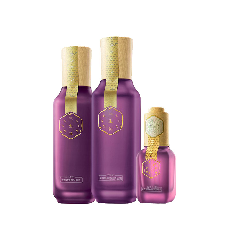 百雀羚 三生花水乳眼霜套装