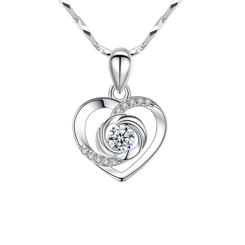 劳拉图 心形吊坠 项链