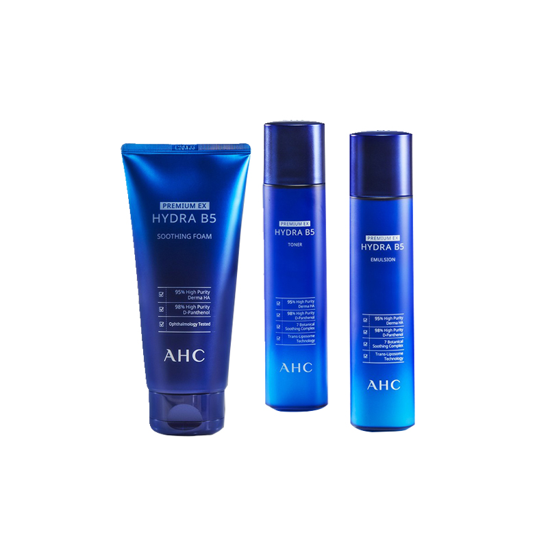 AHC 舒缓保湿补水护肤套装