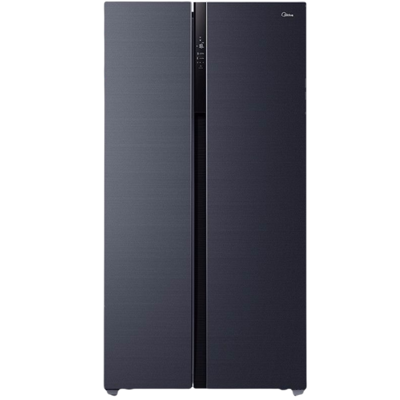 美的 急速净味双开门冰箱