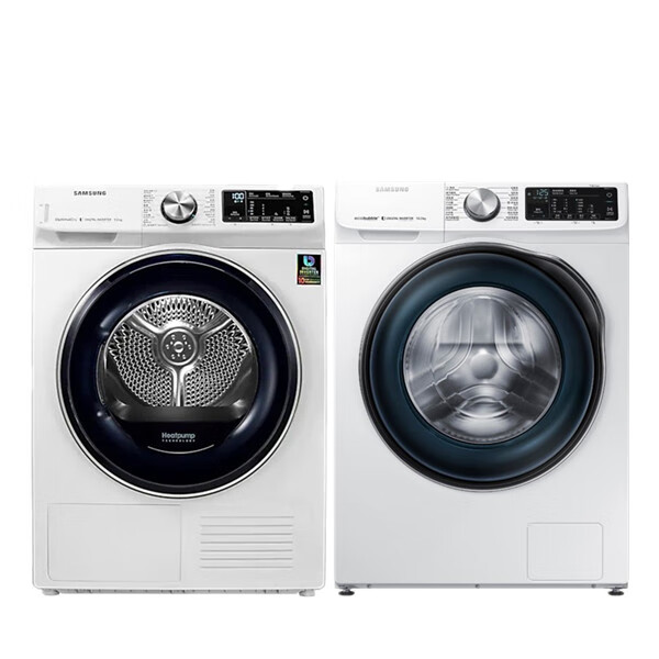 三星滚筒洗烘套装