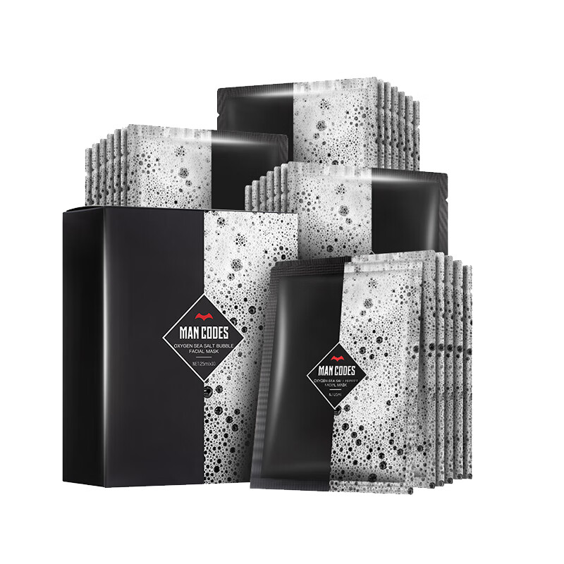 左颜右色 提亮滋润男士面膜