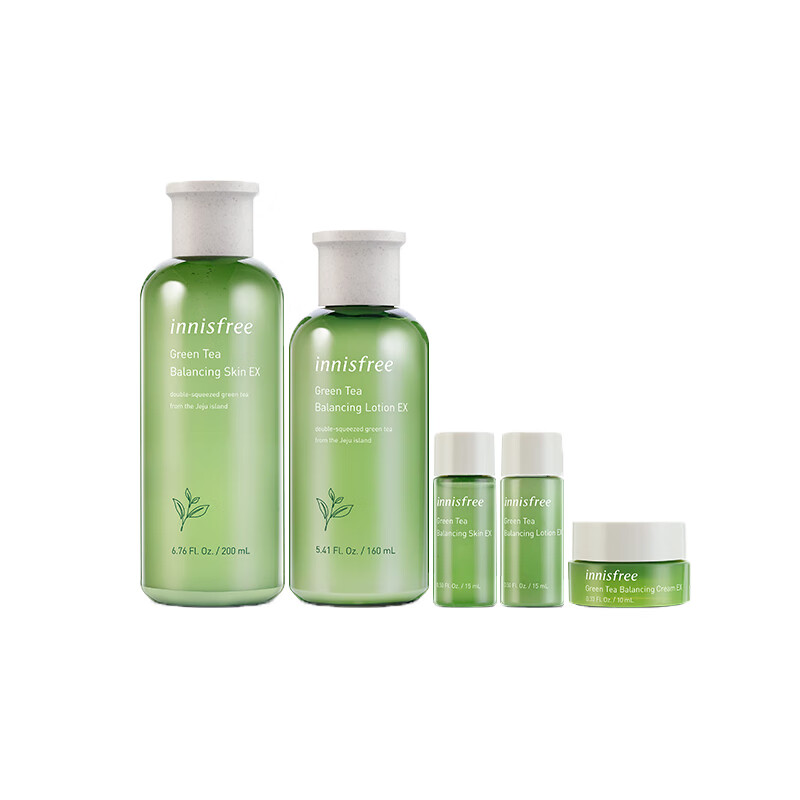 悦诗风吟 绿茶精萃补水护肤套装