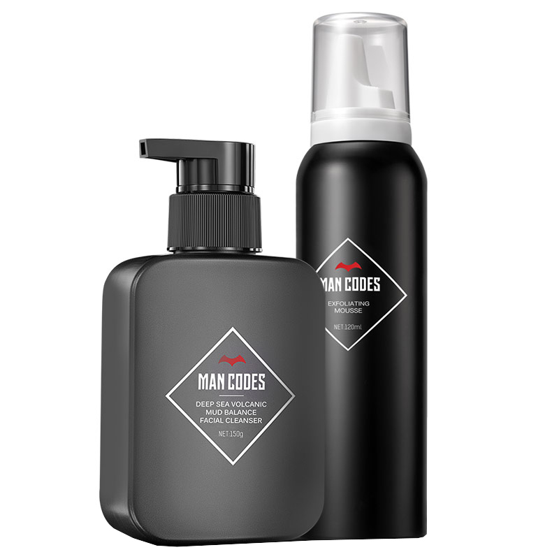 左颜右色 男士净油祛痘洁面套装