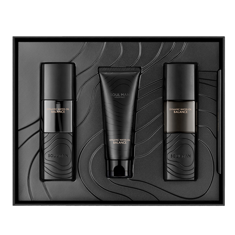 极男 植萃精华 护肤套装