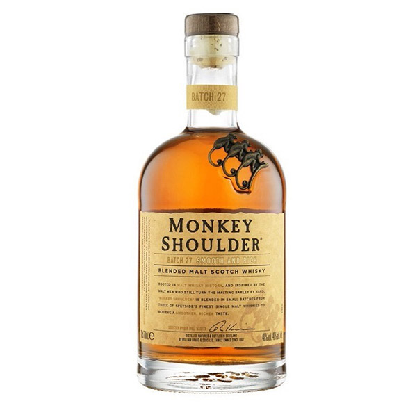 三只猴子 调和纯麦 威士忌