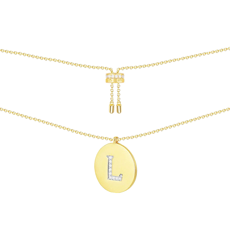 APM 英文字母 项链