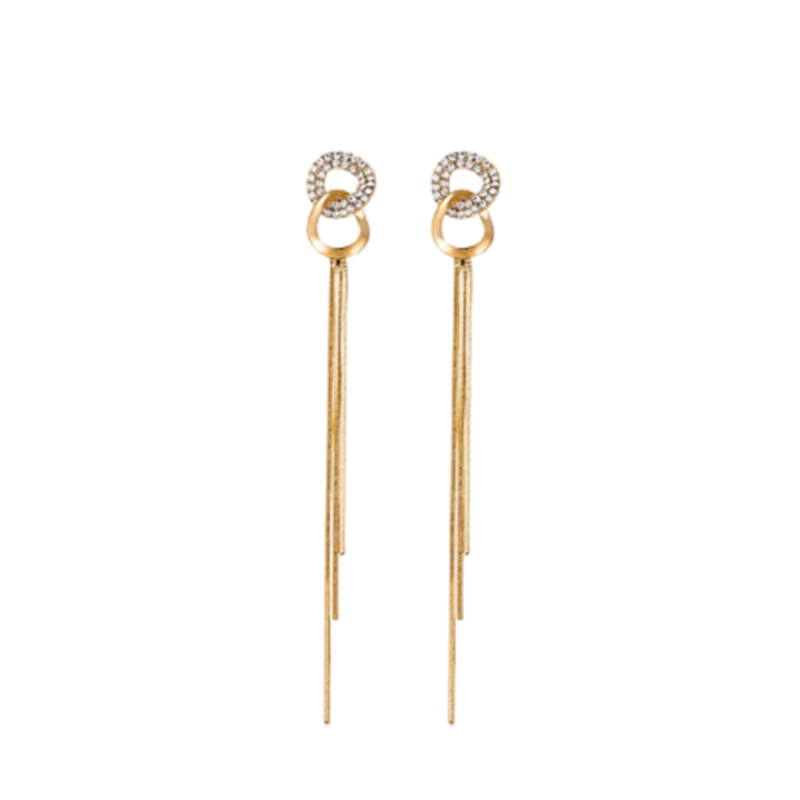 Qlady 圆圈流苏耳饰