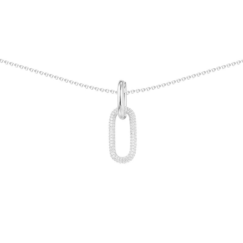 APM 简约环扣项链