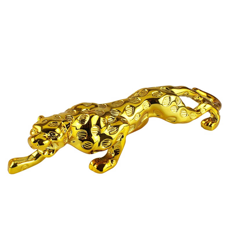 车太太 大号金钱豹 汽车摆件