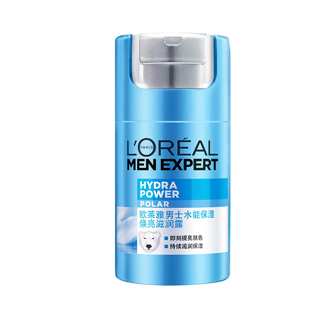 欧莱雅 男士水能保湿焕亮面霜
