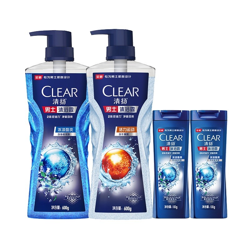 清扬 控油保湿沐浴露