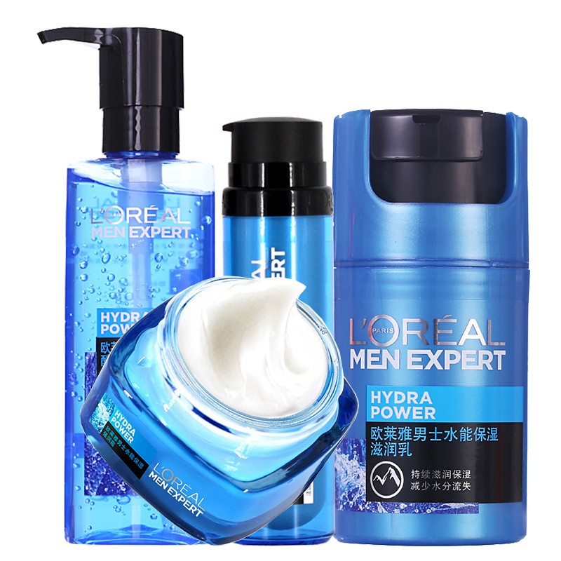 欧莱雅 水能保湿护肤套装