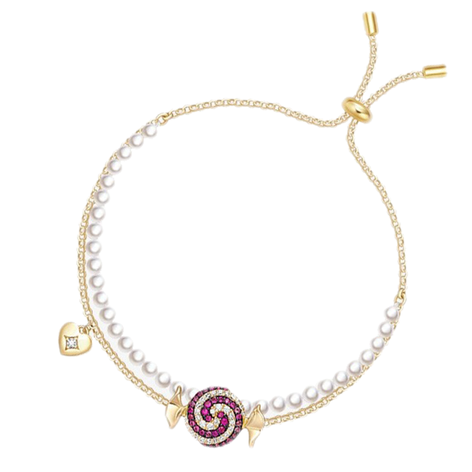 何方珠宝糖果吊坠手链