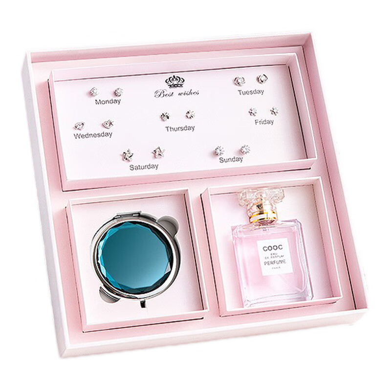 拓客 锆石镶嵌耳钉创意礼品