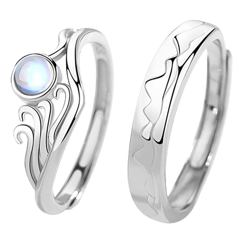 米艾诗S925纯银对戒