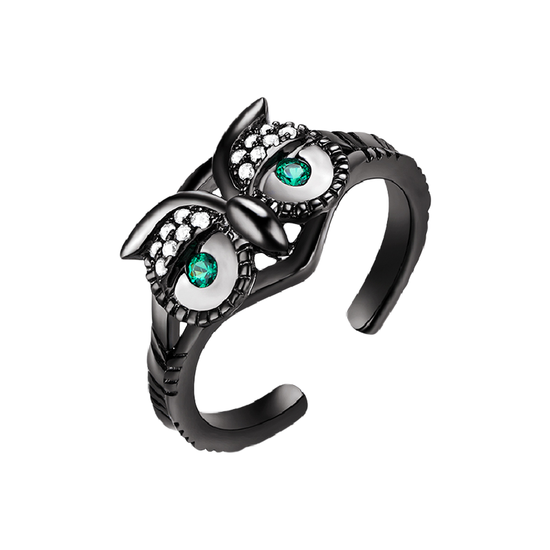 MyMiss 创意猫头鹰戒指