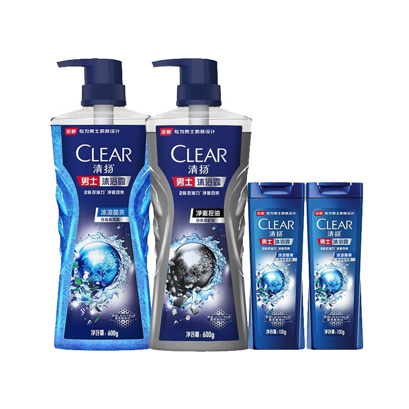 清扬 清爽去油 沐浴露