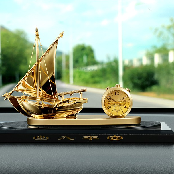 法兰博 一帆风顺车内摆件