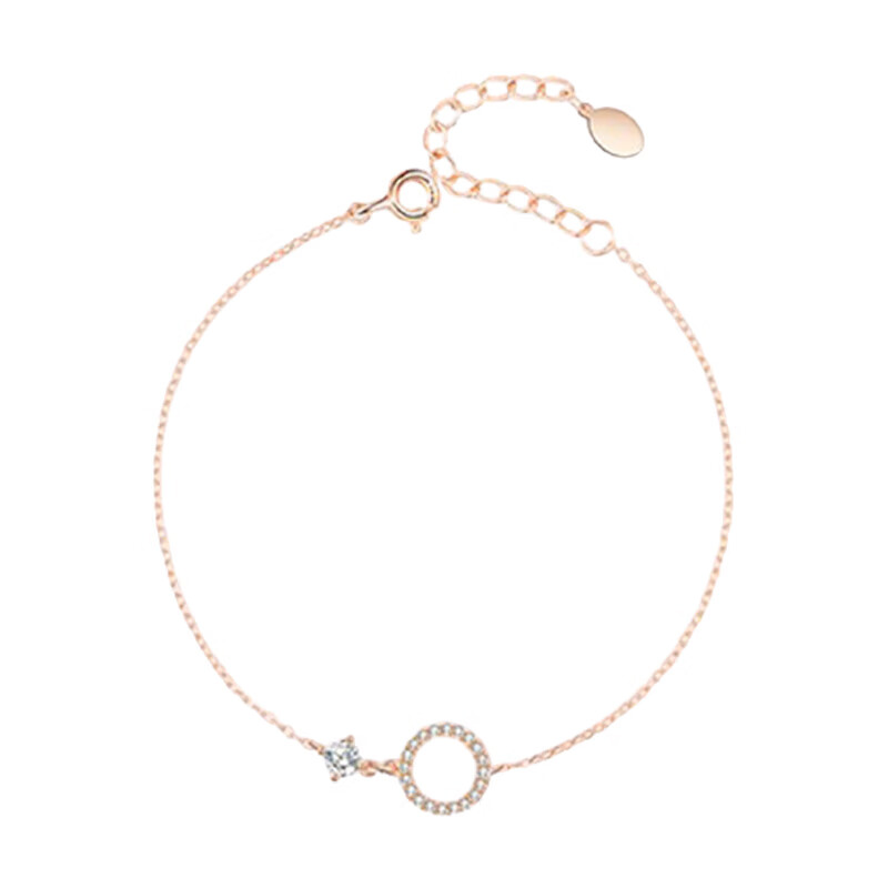 卡蒂罗 圆环镀金手链