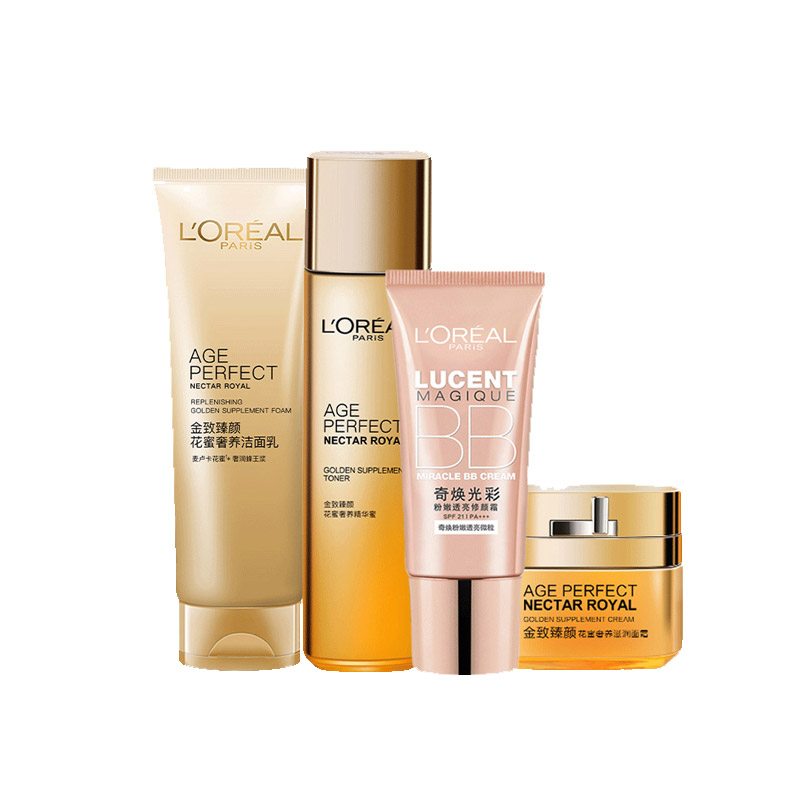 欧莱雅 淡化细纹护肤品套装