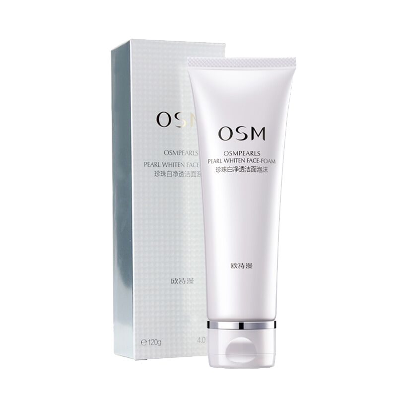 欧诗漫深层清洁焕白洁面泡沫