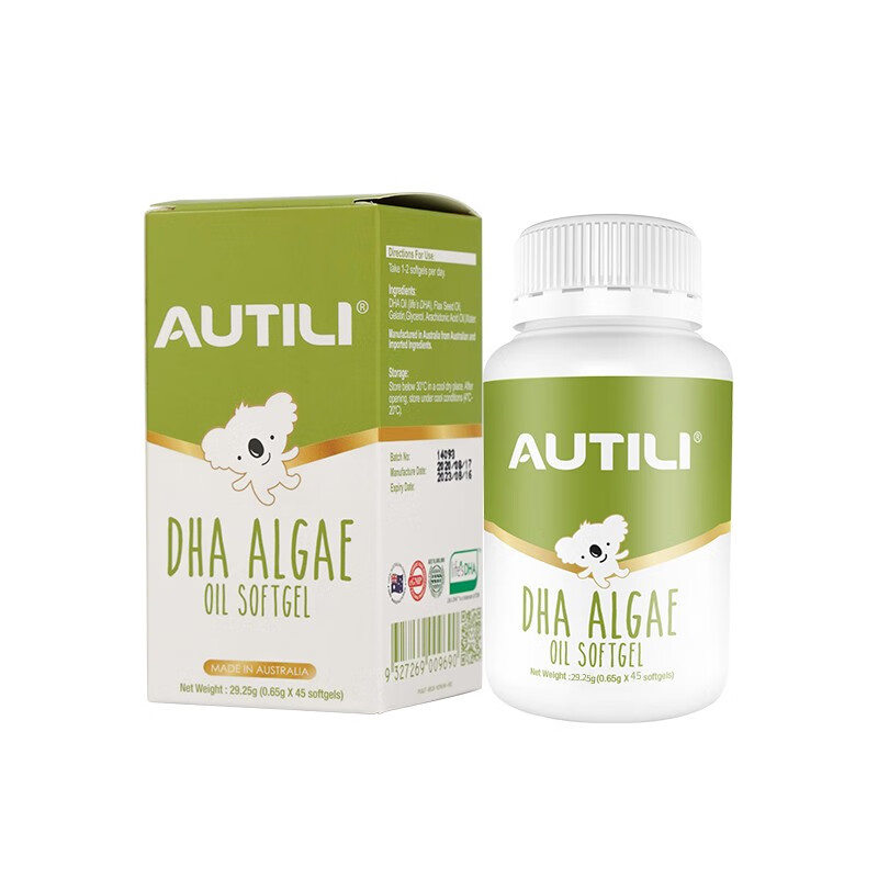 澳特力 营养藻油DHA胶囊