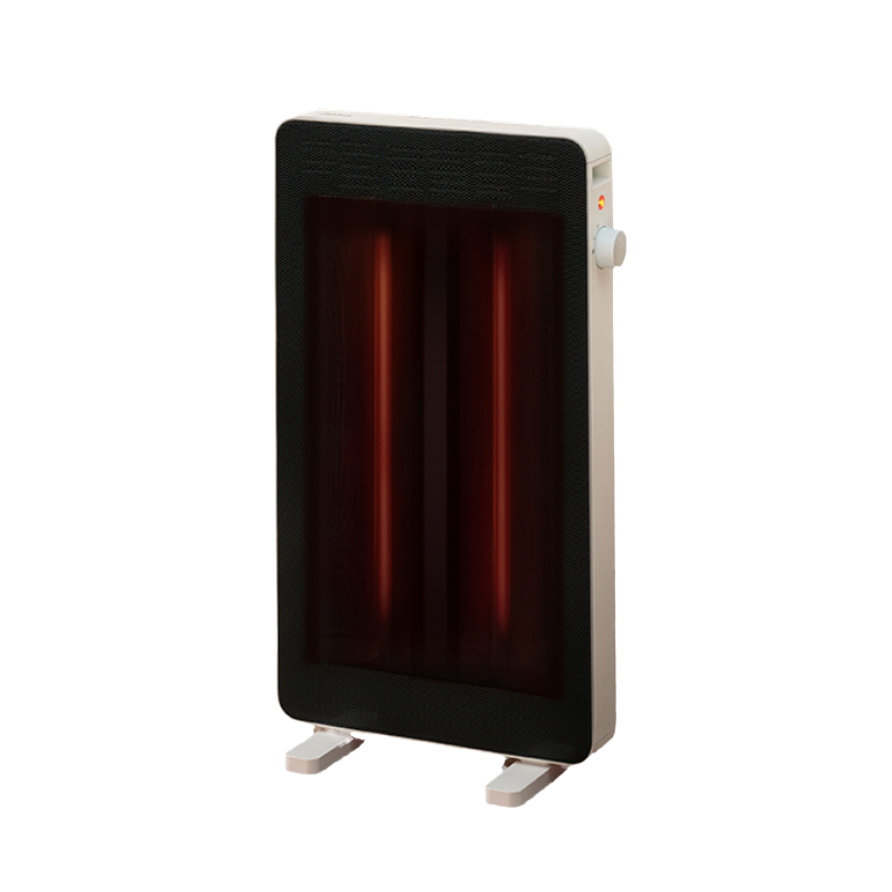 美的黑晶管发热体取暖器