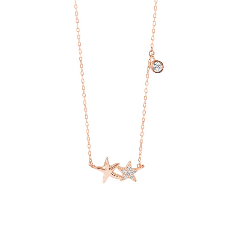 伊黛儿 海星 项链