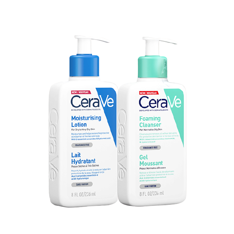 CeraVe 洗护净颜套装
