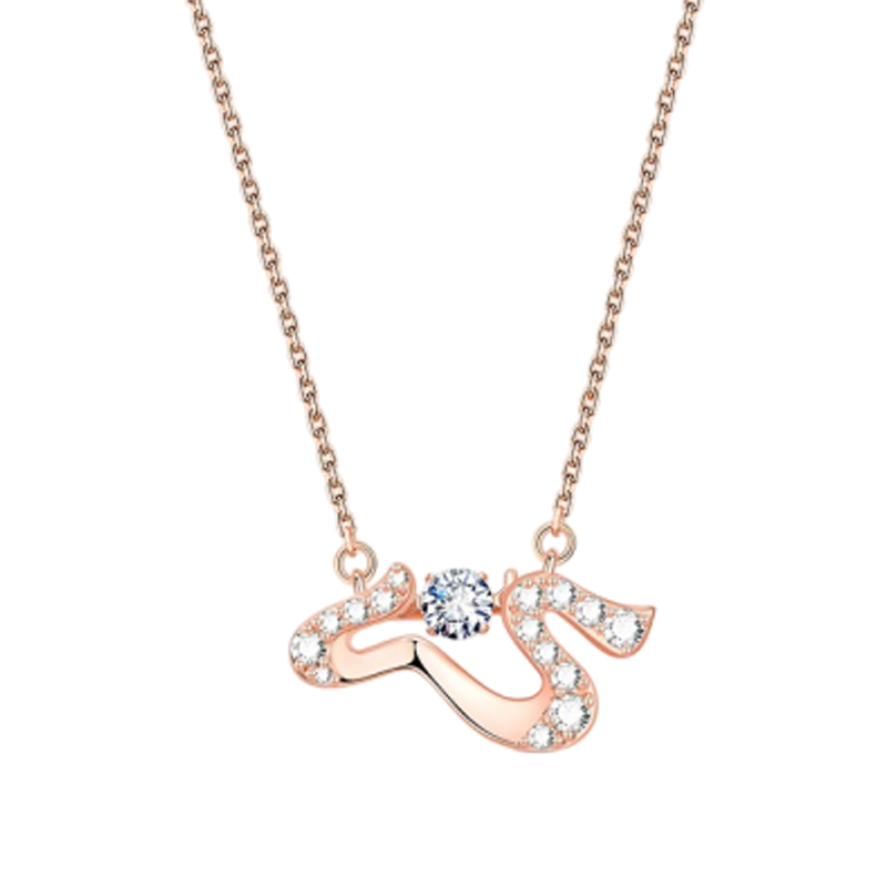 Mymiss 心字造型项链