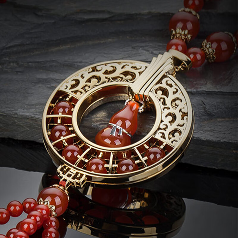 紫杉堡 福禄双全汽车挂件