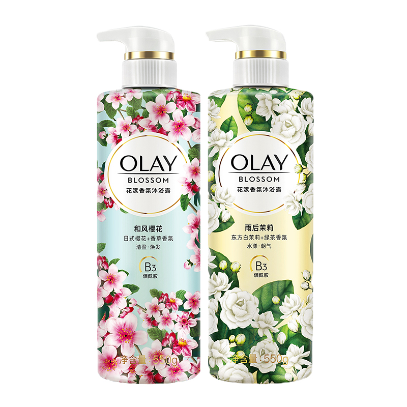 OLAY 花漾香氛套装沐浴露