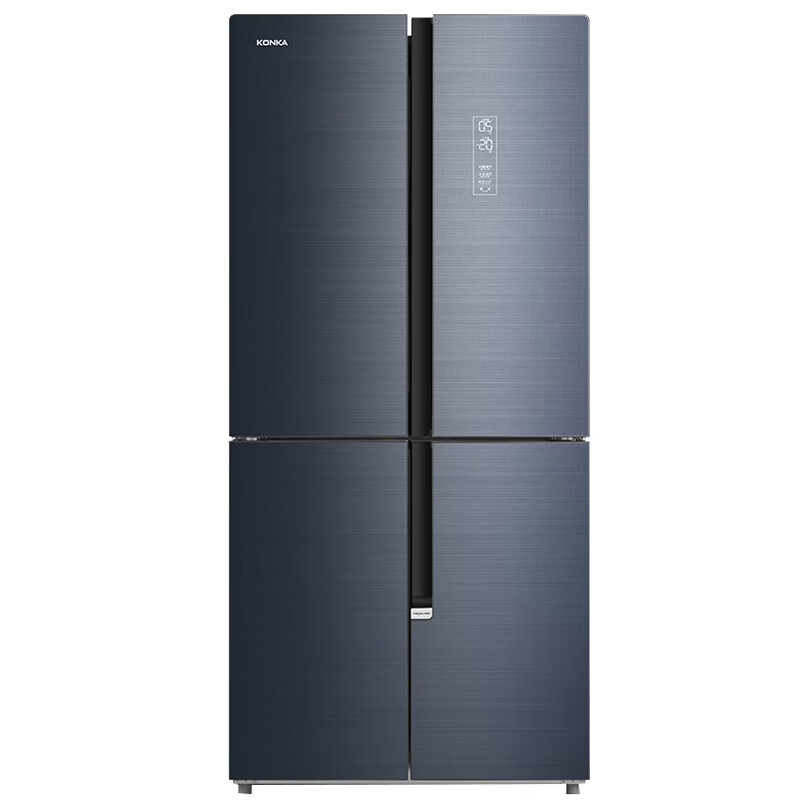 康佳 玻璃面板 十字双开门冰箱