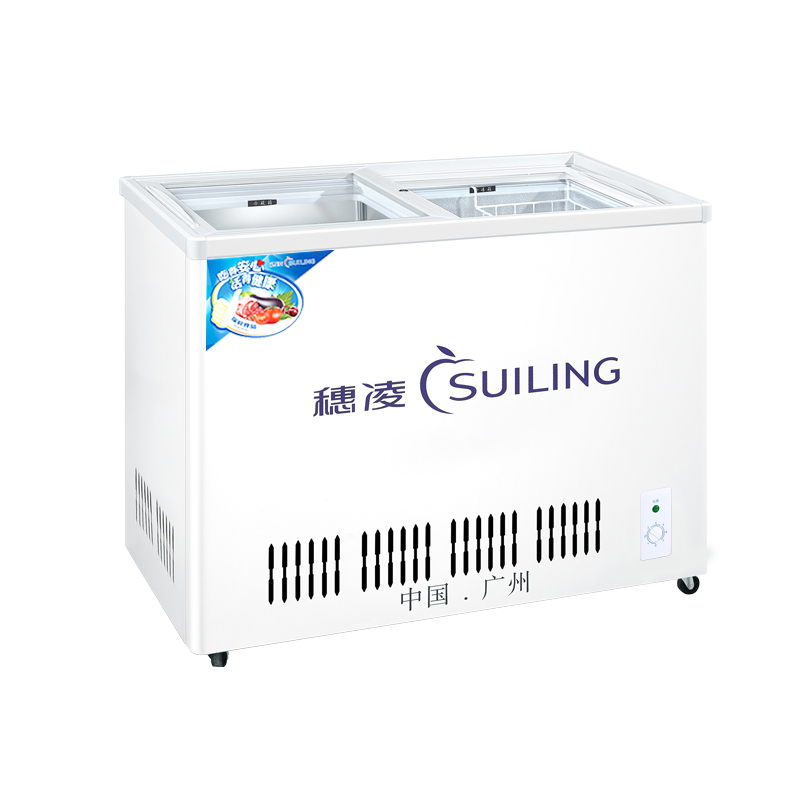 穗凌 双温玻璃门商用冰柜