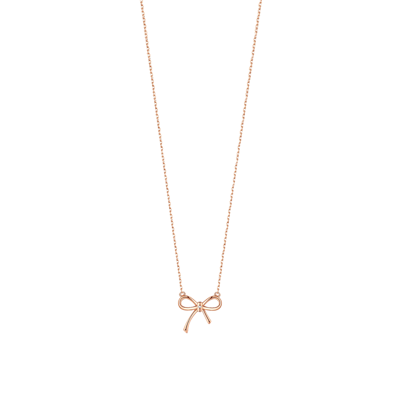 T400 蝴蝶结项链