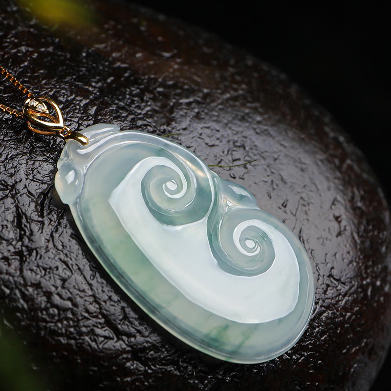 印象眸 吉祥如意 翡翠吊坠