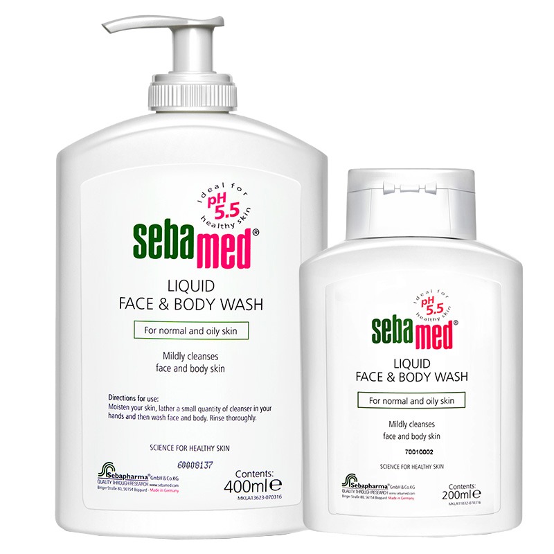 施巴 洁肤 沐浴露