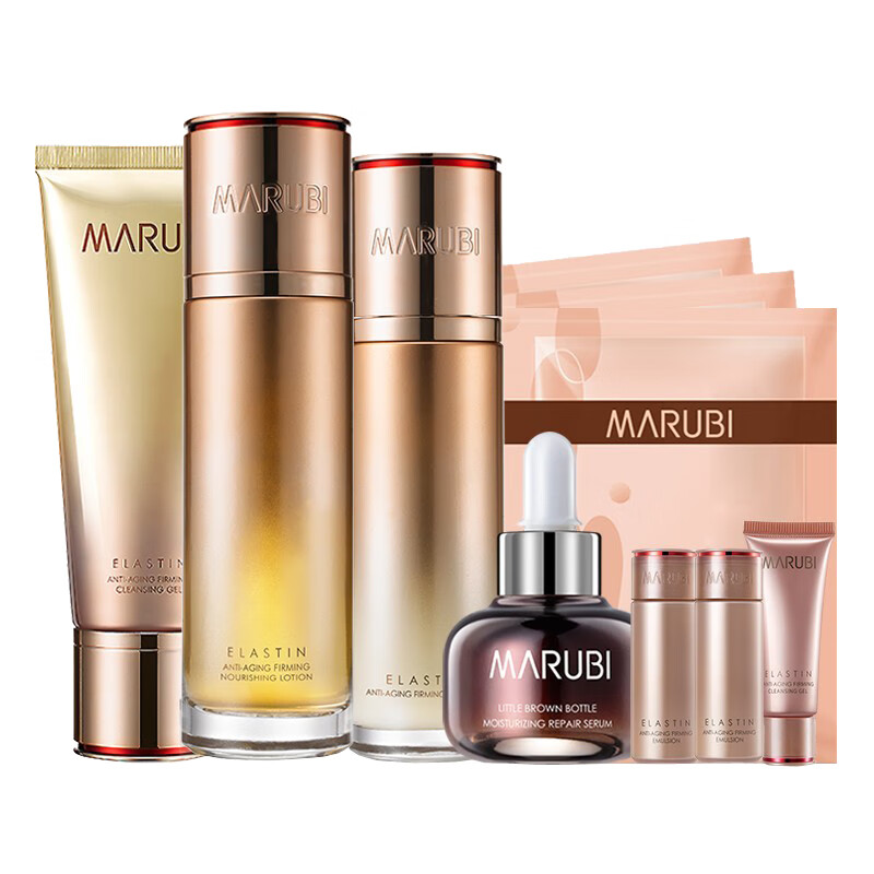 丸美 弹力蛋白紧致护肤套装