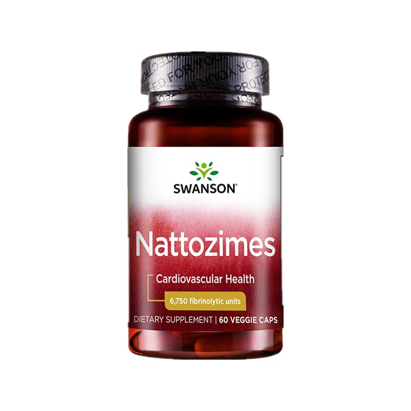 斯旺森 中老年 纳豆激酶胶囊
