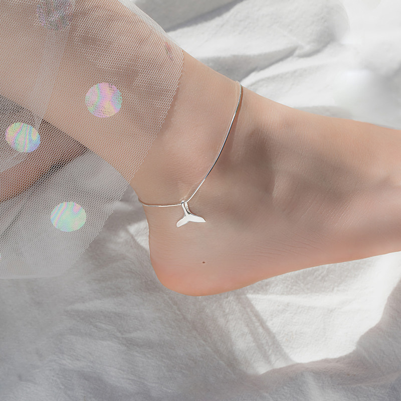 缔晶 人鱼尾 脚链